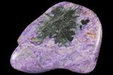 Polished Purple Charoite - Siberia #131754-1